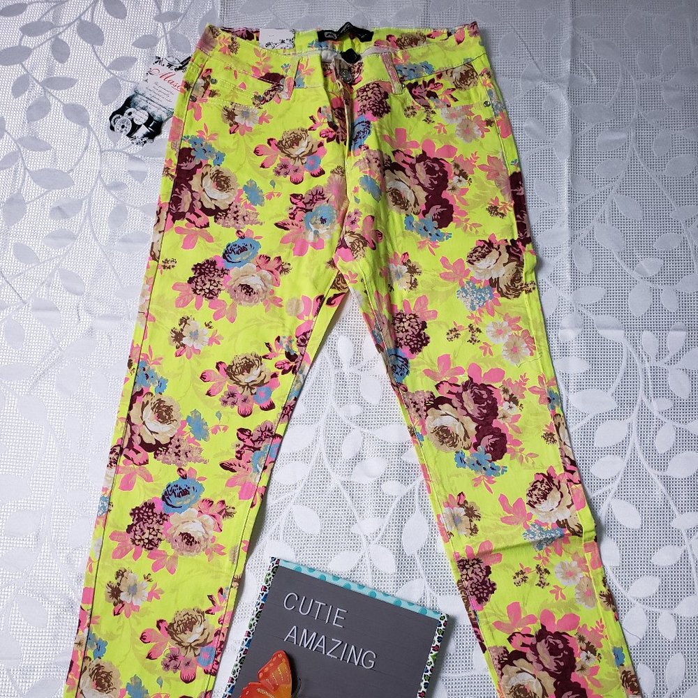 Floral Jeans